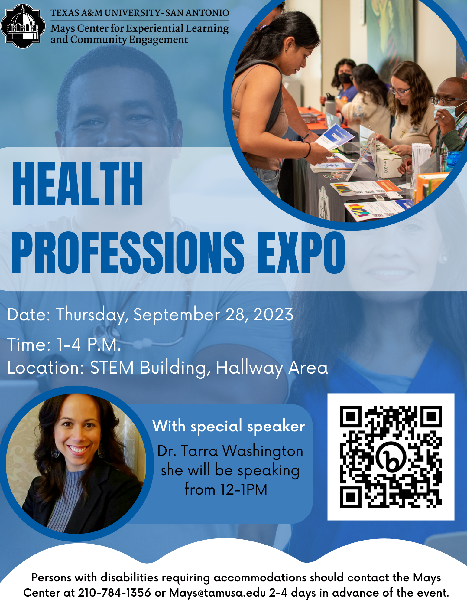 Health Professions Expo Flyer